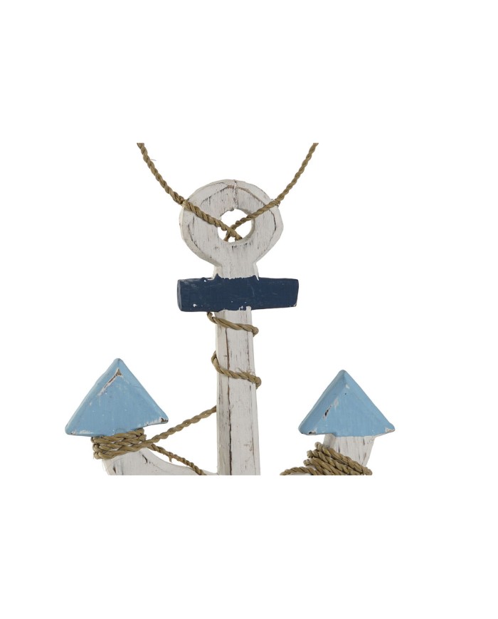 Decorazione pensile Home ESPRIT Azzurro Naturale 25 x 2 x 74 cm