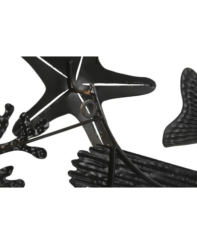 Decorazione da Parete Home ESPRIT Azzurro Dorato Mediterraneo Pesci 100 x 5 x 46 cm Decorazione da Parete Home ESPRIT Azzurro Dorato Mediterraneo Pesci 100 x 5 x 46 cm