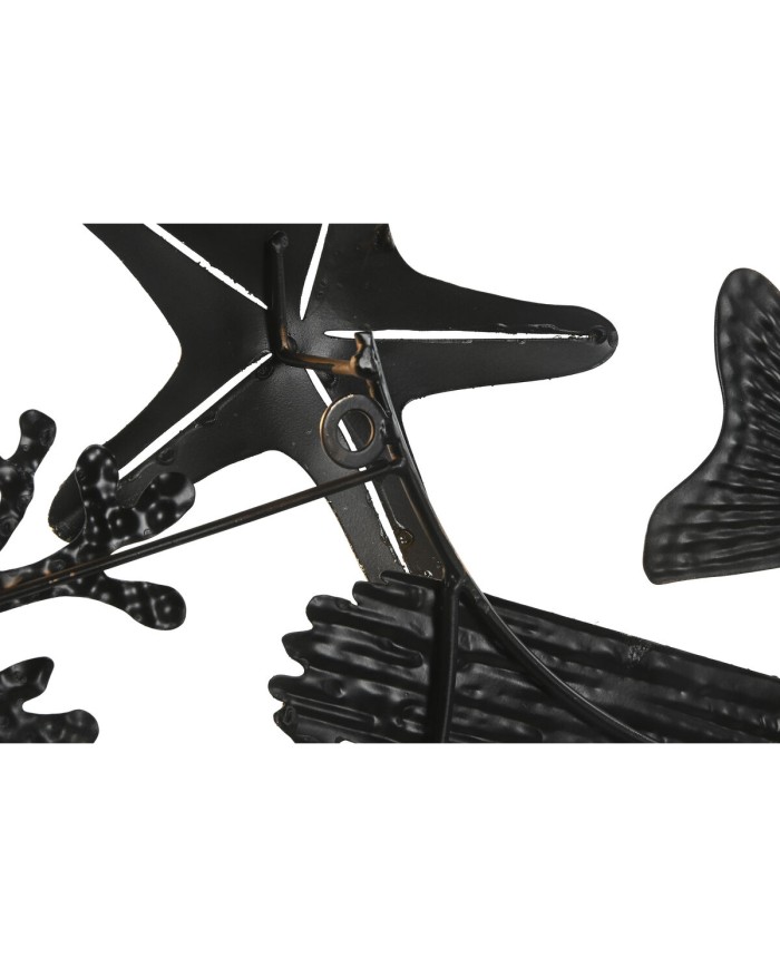 Decorazione da Parete Home ESPRIT Azzurro Dorato Mediterraneo Pesci 100 x 5 x 46 cm Decorazione da Parete Home ESPRIT Azzurro Dorato Mediterraneo Pesci 100 x 5 x 46 cm