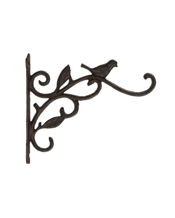 Supporto da Parete per Appendere Vasi Home ESPRIT Ferro 22,5 x 3,5 x 19 cm Supporto da Parete per Appendere Vasi Home ESPRIT Ferro 22,5 x 3,5 x 19 cm