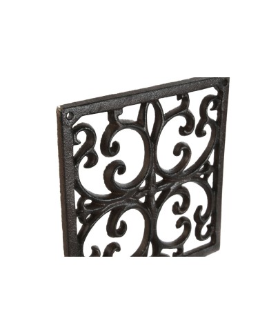 Supporto da Parete per Appendere Vasi Home ESPRIT Marrone scuro Ferro 18 x 17,5 x 18 cm Supporto da Parete per Appendere Vasi Home ESPRIT Marrone scuro Ferro 18 x 17,5 x 18 cm