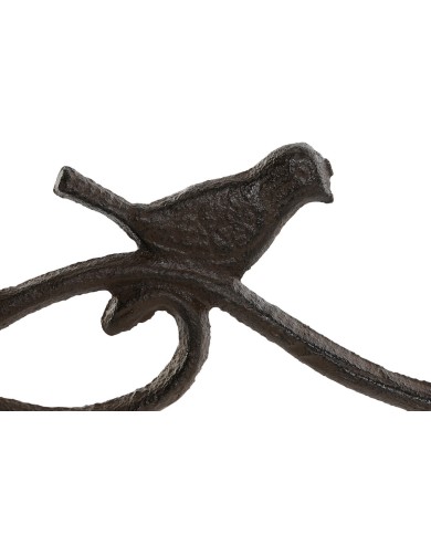 Supporto da Parete per Appendere Vasi Home ESPRIT Ferro 22,5 x 3,5 x 19 cm Supporto da Parete per Appendere Vasi Home ESPRIT Ferro 22,5 x 3,5 x 19 cm