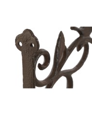 Supporto da Parete per Appendere Vasi Home ESPRIT Ferro 22,5 x 3,5 x 19 cm Supporto da Parete per Appendere Vasi Home ESPRIT Ferro 22,5 x 3,5 x 19 cm