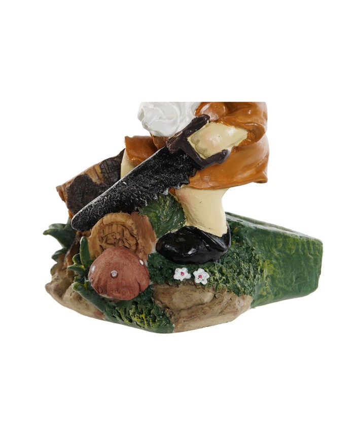 Gnomi da giardino Home ESPRIT Multicolore 11,5 x 11 x 15,2 cm (2 Unità)