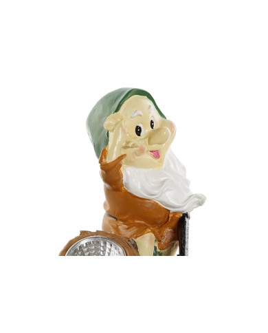 Gnomi da giardino Home ESPRIT Multicolore 11,5 x 11 x 15,2 cm (2 Unità)