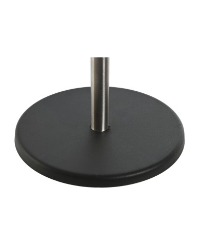 Lampada da tavolo Home ESPRIT Bianco Nero PVC Acciaio inossidabile Alluminio 18 x 18 x 26,5 cm