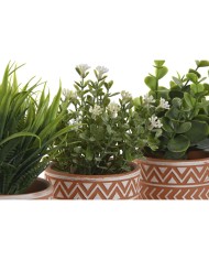 Pianta Decorativa Home ESPRIT Polietilene Cemento 12 x 12 x 17 cm (3 Unità) Pianta Decorativa Home ESPRIT Polietilene Cemento 12 x 12 x 17 cm (3 Unità)