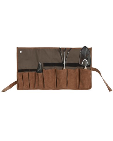 Contenitore degli attrezzi Home ESPRIT Marrone 54 x 29 x 6 cm