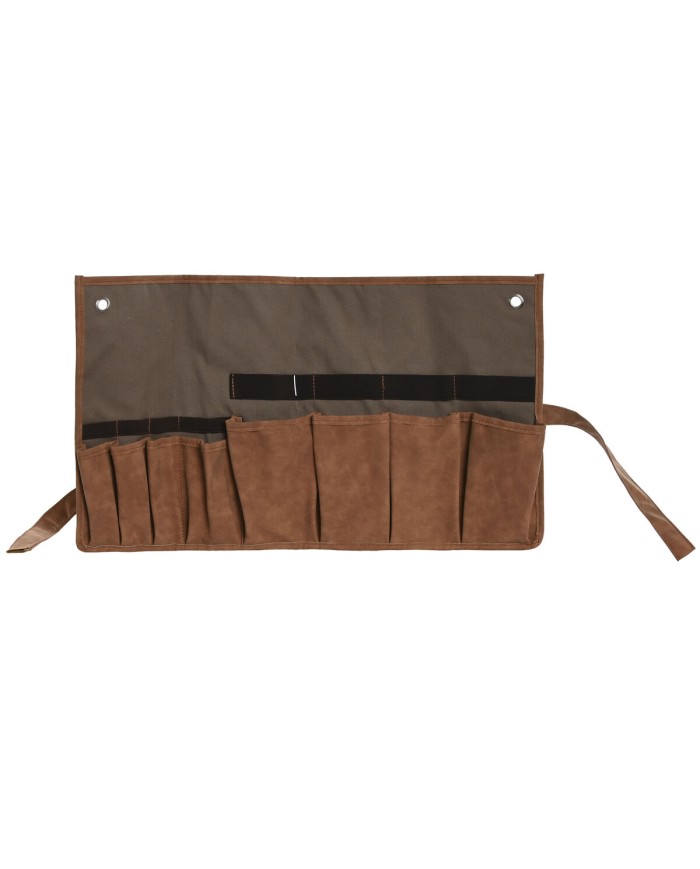 Contenitore degli attrezzi Home ESPRIT Marrone 54 x 29 x 6 cm Contenitore degli attrezzi Home ESPRIT Marrone 54 x 29 x 6 cm