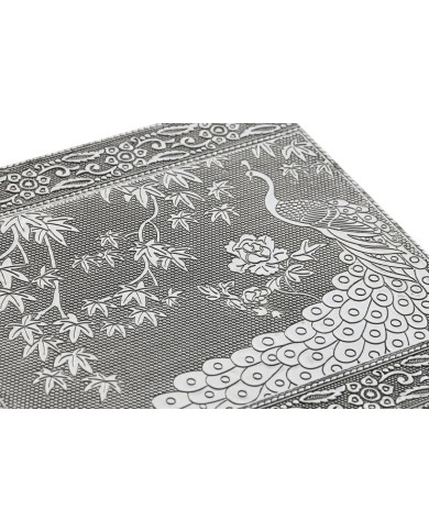 Scatola-Portagioie Home ESPRIT Verde Argentato Legno Alluminio 18 x 18 x 6 cm