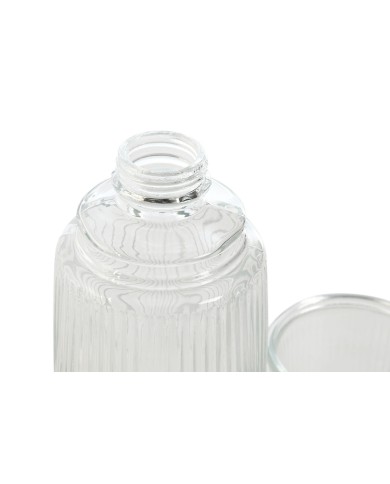 Bottiglia d'acqua Home ESPRIT Trasparente Cristallo 240 ml 1 L