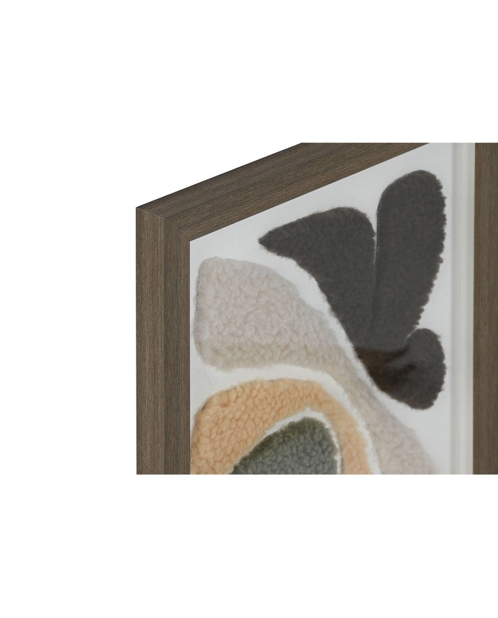 Quadro Home ESPRIT Astratto Città 30 x 2,5 x 40 cm (2 Unità)