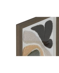 Quadro Home ESPRIT Astratto Città 30 x 2,5 x 40 cm (2 Unità)