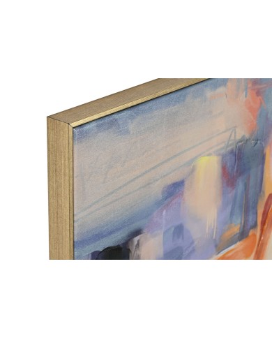 Quadro Home ESPRIT Astratto Moderno 80 x 3,5 x 80 cm (2 Unità)