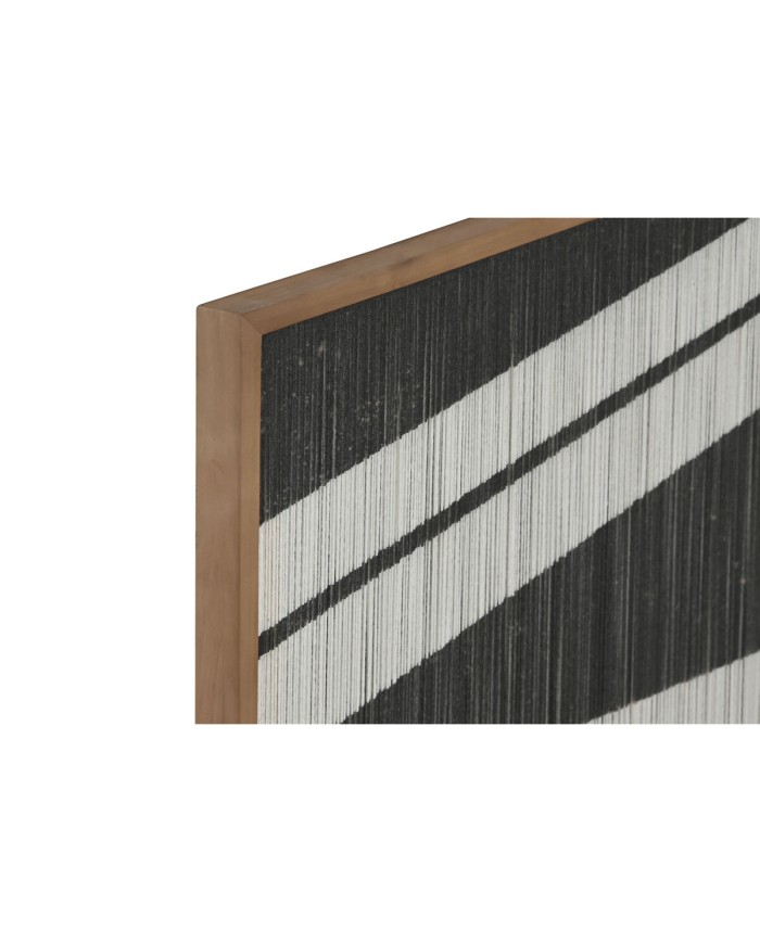 Quadro Home ESPRIT Righe Città 60 x 3 x 60 cm (2 Unità)