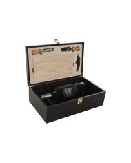 Set di Accessori per il Vino Home ESPRIT Marrone Legno MDF 24 x 19 x 5 cm