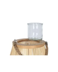 Portacandele Home ESPRIT Naturale Marrone Chiaro Bambù 35 x 35 x 85 cm Portacandele Home ESPRIT Naturale Marrone Chiaro Bambù 35 x 35 x 85 cm