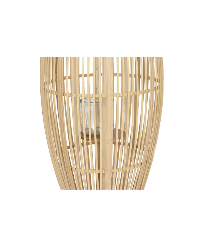 Portacandele Home ESPRIT Naturale Marrone Chiaro Bambù 35 x 35 x 85 cm Portacandele Home ESPRIT Naturale Marrone Chiaro Bambù 35 x 35 x 85 cm