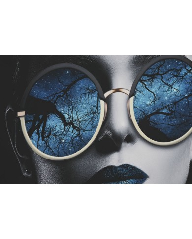 Quadro Home ESPRIT Moderno chica 80 x 3 x 120 cm (2 Unità)