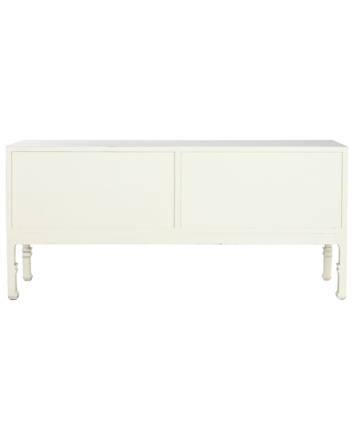 Credenza Home ESPRIT Bianco Naturale 180 x 40 x 85 cm