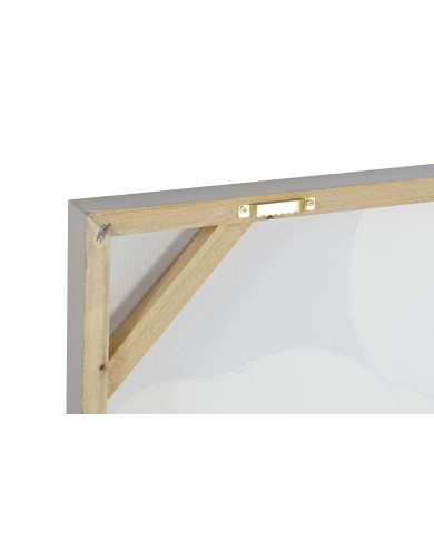 Quadro Home ESPRIT Shabby Chic Papavero 80 x 3 x 80 cm (2 Unità)