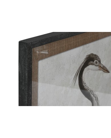 Quadro Home ESPRIT Uccello Orientale 70 x 4 x 100 cm (2 Unità)
