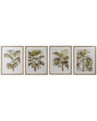 Quadro Home ESPRIT Tropicale Orchidea 50 x 2,5 x 70 cm (2 Unità) Quadro Home ESPRIT Tropicale Orchidea 50 x 2,5 x 70 cm (2 Unità)