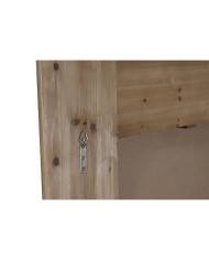 Specchio da parete Home ESPRIT Marrone Naturale Moderno 104 x 9 x 135 cm