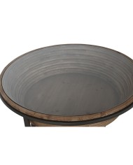 Tavolino da Caffè Home ESPRIT Cristallo Legno di abete 102 x 102 x 46 cm Tavolino da Caffè Home ESPRIT Cristallo Legno di abete 102 x 102 x 46 cm