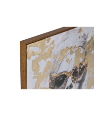 Quadro Home ESPRIT Dorato chica 70 x 3,5 x 70 cm (2 Unità) Quadro Home ESPRIT Dorato chica 70 x 3,5 x 70 cm (2 Unità)