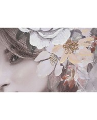 Quadro Home ESPRIT Fiori Moderno 70 x 3,5 x 100 cm (2 Unità) Quadro Home ESPRIT Fiori Moderno 70 x 3,5 x 100 cm (2 Unità)