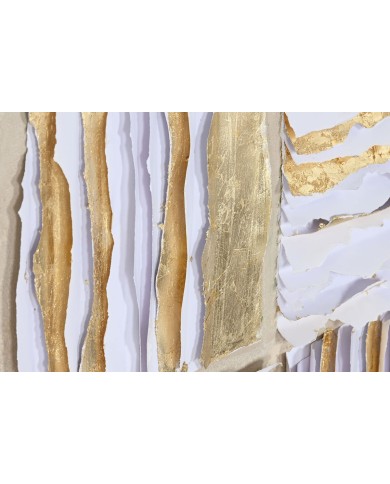 Quadro Home ESPRIT Astratto Moderno 102,3 x 4,5 x 102,3 cm (2 Unità)