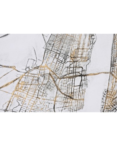 Quadro Home ESPRIT Città Loft 102 x 4,5 x 102 cm (2 Unità)