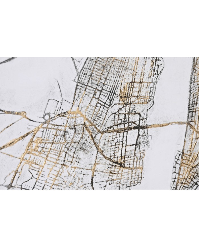 Quadro Home ESPRIT Città Loft 102 x 4,5 x 102 cm (2 Unità)