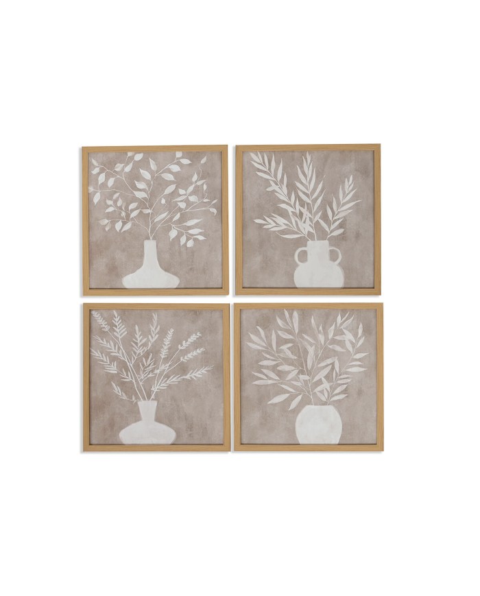 Quadro Home ESPRIT Vaso Scandinavo 30 x 2 x 30 cm (2 Unità) Quadro Home ESPRIT Vaso Scandinavo 30 x 2 x 30 cm (2 Unità)