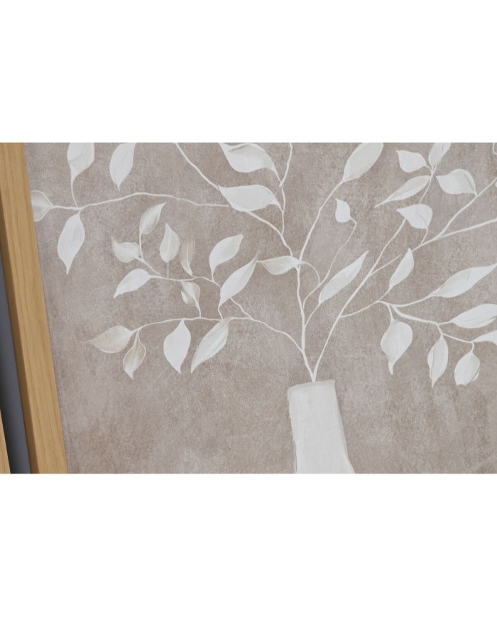 Quadro Home ESPRIT Vaso Scandinavo 30 x 2 x 30 cm (2 Unità) Quadro Home ESPRIT Vaso Scandinavo 30 x 2 x 30 cm (2 Unità)