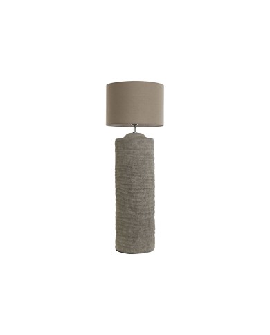 Lampada da tavolo Home ESPRIT Grigio Cemento 50 W 220 V 24 x 24 x 82 cm