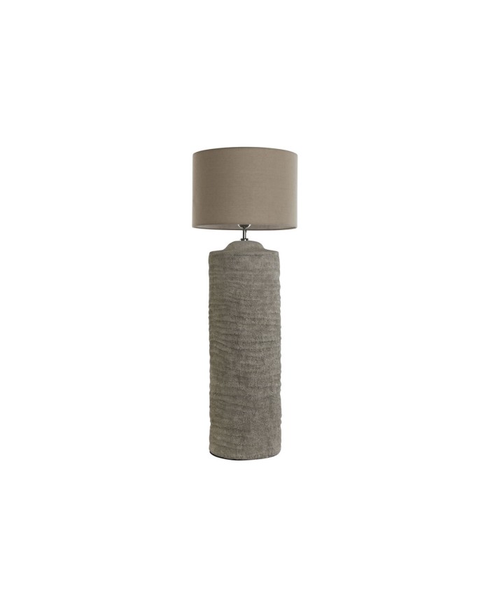 Lampada da tavolo Home ESPRIT Grigio Cemento 50 W 220 V 24 x 24 x 82 cm