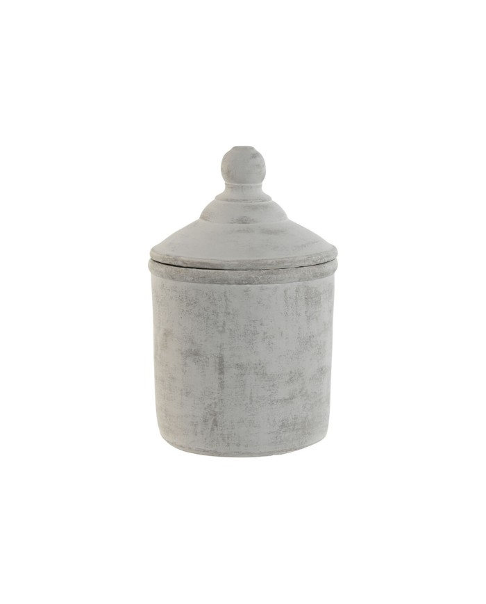 Vaso Home ESPRIT Grigio Cemento Orientale 19 x 19 x 31 cm Vaso Home ESPRIT Grigio Cemento Orientale 19 x 19 x 31 cm