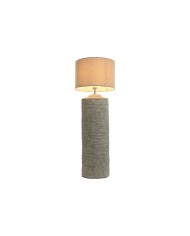Lampada da tavolo Home ESPRIT Grigio Cemento 50 W 220 V 24 x 24 x 82 cm