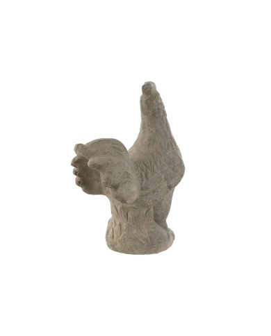 Statua Decorativa Home ESPRIT Grigio Gallina Finitura invecchiata 25 x 16 x 32 cm Statua Decorativa Home ESPRIT Grigio Gallina Finitura invecchiata 25 x 16 x 32 cm
