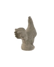 Statua Decorativa Home ESPRIT Grigio Gallina Finitura invecchiata 25 x 16 x 32 cm Statua Decorativa Home ESPRIT Grigio Gallina Finitura invecchiata 25 x 16 x 32 cm