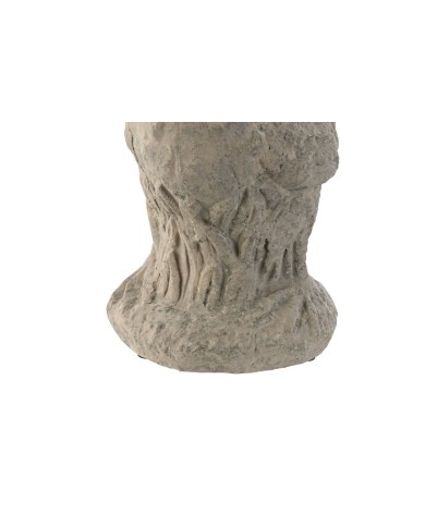 Statua Decorativa Home ESPRIT Grigio Gallina Finitura invecchiata 17 x 12 x 22 cm