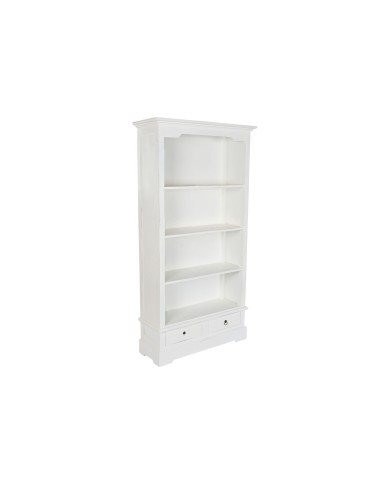 Scaffale Home ESPRIT Bianco Legno 97 x 34 x 180 cm Scaffale Home ESPRIT Bianco Legno 97 x 34 x 180 cm