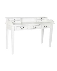 Scrivania Home ESPRIT Bianco Legno 150 x 57 x 100 cm Scrivania Home ESPRIT Bianco Legno 150 x 57 x 100 cm