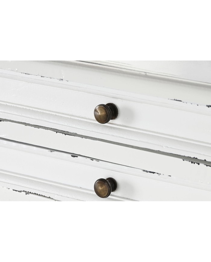 Scrivania Home ESPRIT Bianco Legno 150 x 57 x 100 cm Scrivania Home ESPRIT Bianco Legno 150 x 57 x 100 cm