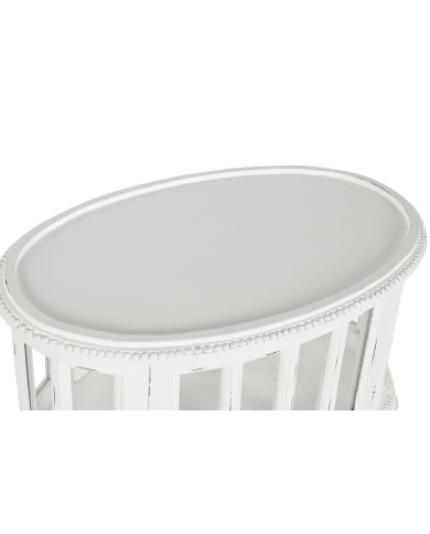 Carrello da Portata Home ESPRIT Bianco Legno 75 x 50 x 78 cm