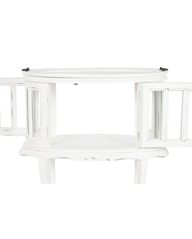 Carrello da Portata Home ESPRIT Bianco Legno 75 x 50 x 78 cm