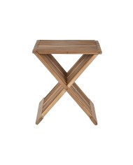 Tavolo aggiuntivo Home ESPRIT Naturale Teca 40 x 35 x 45 cm
