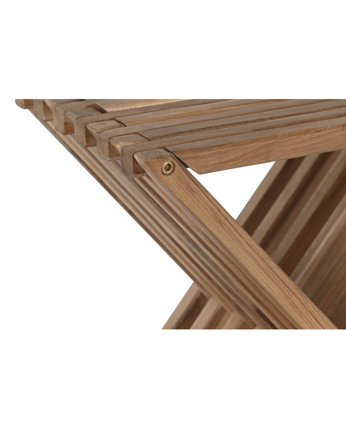 Tavolo aggiuntivo Home ESPRIT Naturale Teca 40 x 35 x 45 cm